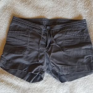 Gray North Face shorts